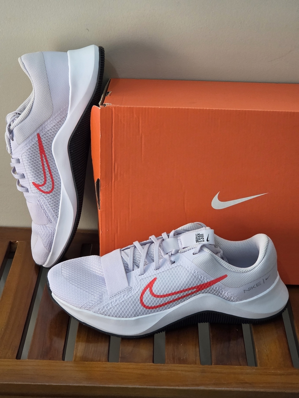 Nike Women's MC Trainer 2 Light Purple Running Shoes Size 9.5 New